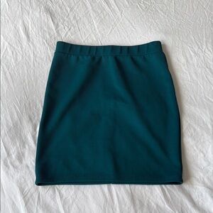 Forever 21 Teal Skirt Mini Skirt